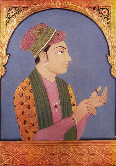 Muhammad Zafar Khan ; 18° secolo ; Muhammad Zafar Khan alias Safadar Khan Babi ; figlio di Sher Khan Babi ; Junagadh ; Gujarat ; India da Unbekannter Künstler