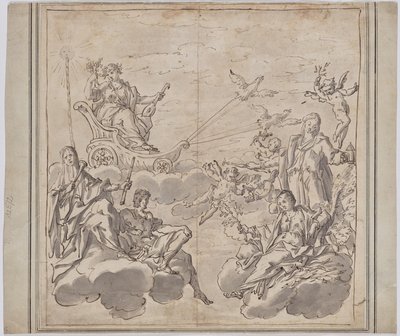 Scena mitologica da Unbekannter Künstler