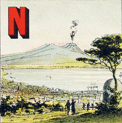 N : Napoli. Città magnifica, situata nel sud dell