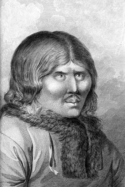 Uomo nativo di Kamtchaka da Unbekannter Künstler