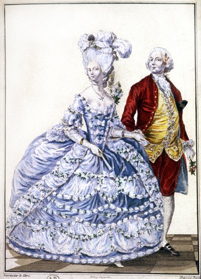 Novelli sposi, c. 1780 da Unbekannter Künstler