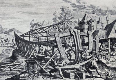 Noè costruisce l