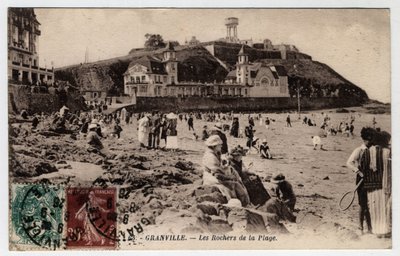 Granville: le rocce della spiaggia da William M. Timlin