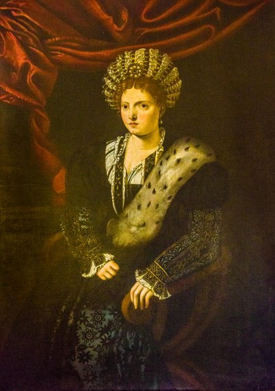 Dipinto a olio di Isabella d