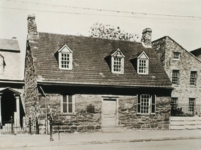 Vecchia Casa di Pietra (1737), la casa più antica di Richmond (Stati Uniti) trasformata oggi in un museo dedicato a Edgar Allan Poe da Unbekannt