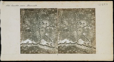 Vecchie trincee vicino a Blairville, Francia, c 1917-1918 da Unbekannt