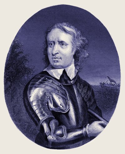 Oliver Cromwell da Unbekannter Künstler