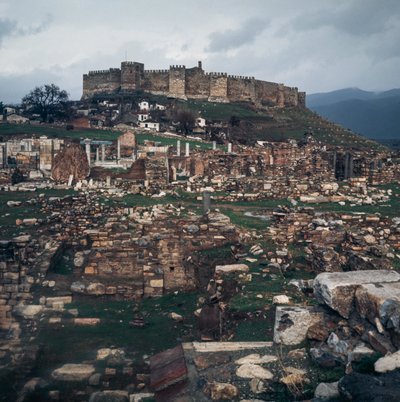 Castello ottomano di Ayasuluk, Selcuk, Provincia di Izmir, Turchia da Benjamin Baud