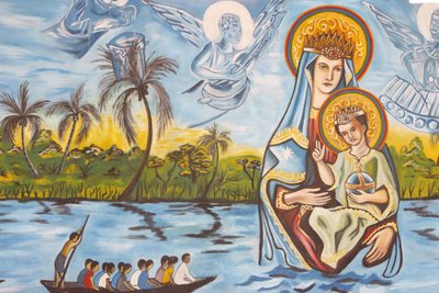 Affresco di Nostra Signora del Togo da Unbekannt