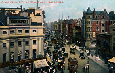 Oxford Circus e Oxford da Unbekannter Künstler