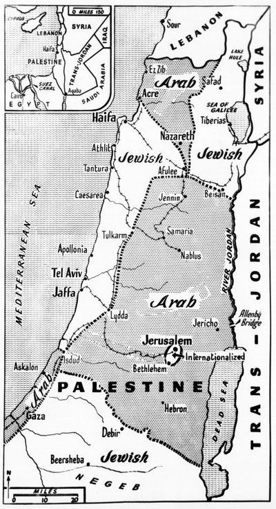 Proposta di Stato della Palestina da Unbekannt