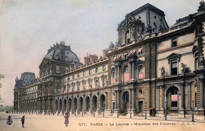 Parigi, Francia: Il Louvre, Ministero delle Finanze da Unbekannter Künstler