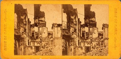 Assedio di Parigi (1871): veduta della città durante l