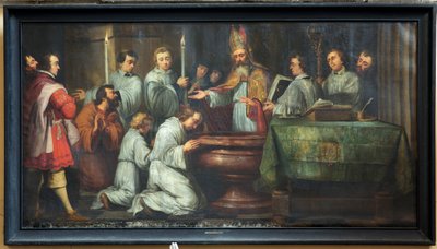 Chiesa parrocchiale (Onze-Lieve-Vrouwekerk van Pamele) da Unbekannter Künstler