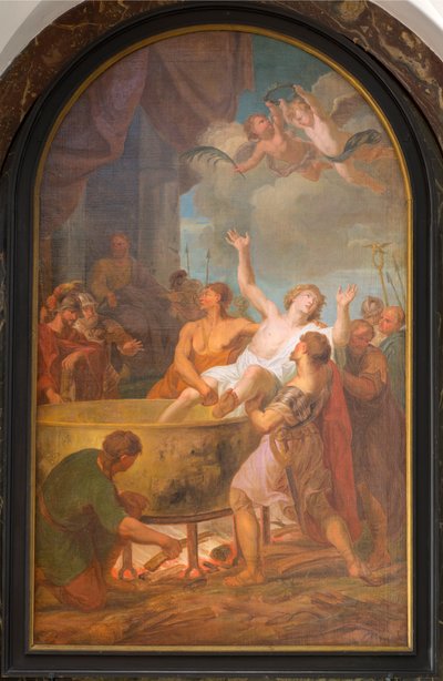 Chiesa parrocchiale (Parochiekerk Onze-Lieve-Vrouw). Interno. Dipinto. da Unbekannter Künstler