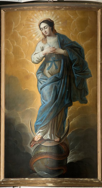 Chiesa parrocchiale (Parochiekerk Onze-Lieve-Vrouw). Interno. Dipinto. da Unbekannter Künstler