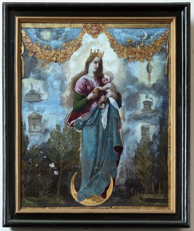 Chiesa parrocchiale (Parochiekerk Sint-Martinus). Dipinto. Immacolata Concezione, o Madonna con Bambino. da Unbekannter Künstler