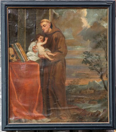 Chiesa parrocchiale (Parochiekerk Sint-Walburga). Dipinto. da Unbekannter Künstler