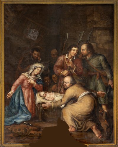 Chiesa parrocchiale (Schendelbeke, parochiekerk Sint-Amandus) da Unbekannter Künstler