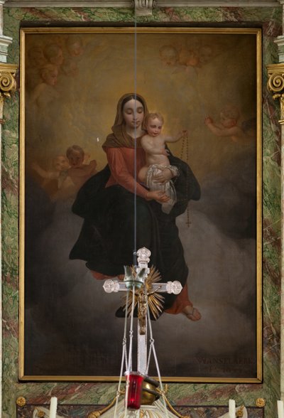 Chiesa parrocchiale (Chiesa di San Machuto a Wannegem). Interno. L