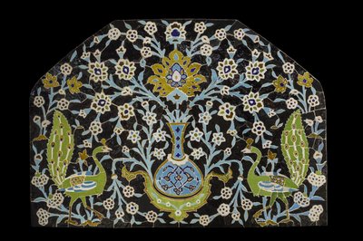 Pannello del pavone. Iran, Isfahan (?) da William M. Timlin