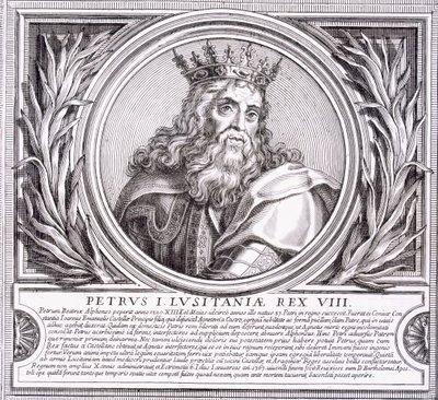 Pietro I del Portogallo (litografia) da Unbekannt