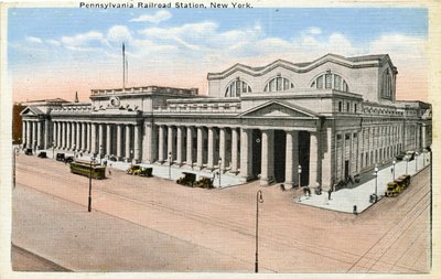Stazione della Pennsylvania Railroad, New York da Unbekannter Künstler