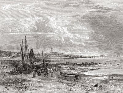 Penzance, Cornovaglia, Inghilterra, alla fine del XIX secolo, da 