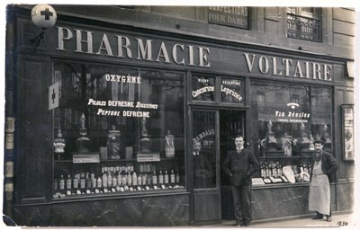 Farmacia a Parigi da Unbekannter Künstler