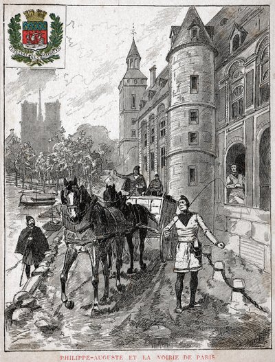 Filippo II di Francia da Nicolas Liez