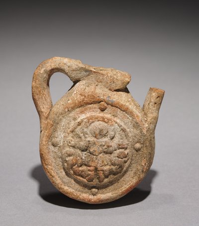 Fiasca del Pellegrino con San Menas, 500-700 da Unbekannt