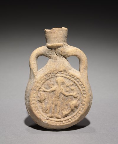 Fiasca del pellegrino con San Mena, 500-700 da Unbekannt