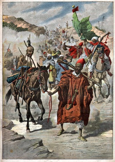 Saccheggi in Marocco da Nicolas Liez