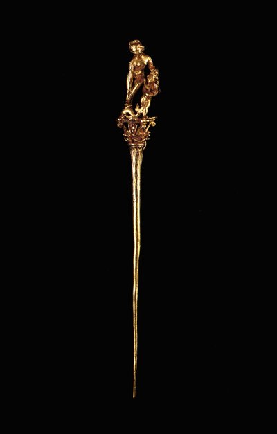 Spilla con Afrodite, ellenistica, c.1° secolo a.C. da Unbekannt