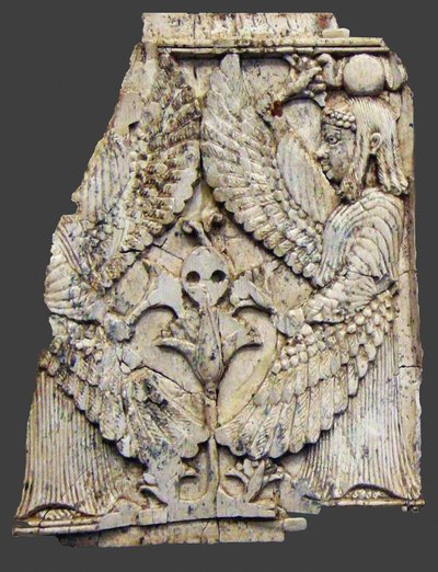 Placca raffigurante creature alate, Nimrud, Mesopotamia, VIII-VII secolo a.C. da Unbekannt