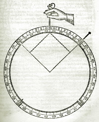 Tavola tratta da Armonia Astronomica et Geometrica, quattro trattati ne 