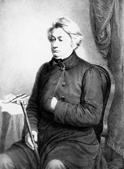 Ritratto di Adam Bernard Mickiewicz, poeta, drammaturgo, saggista e attivista politico polacco, incisione da fotografia di Vezenberg & Co da William M. Timlin
