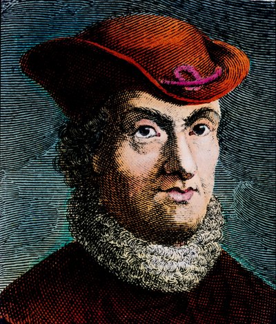 Ritratto di Baruch Spinoza, filosofo olandese (incisione) da Unbekannter Künstler
