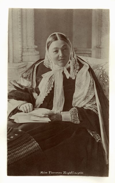 Ritratto di Florence Nightingale, pub 1932 da Unbekannter Künstler