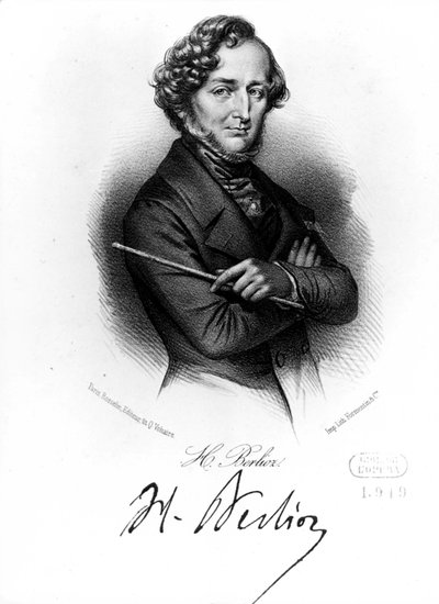 Ritratto di Hector Berlioz da Unbekannt