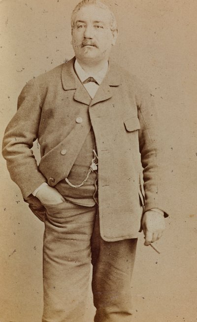 Ritratto di Henri Foucart, insegnante di ginnastica del Principe Imperiale, direttore della scuola Olympe da Unbekannter Künstler