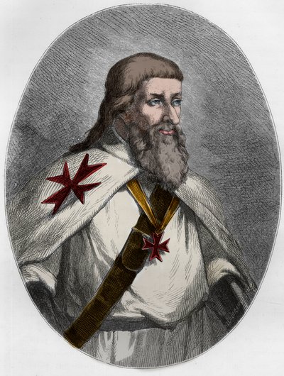 Ritratto di Giacomo di Molay da Unbekannt