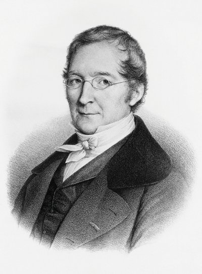 Ritratto di Joseph-Louis Gay-Lussac (1778-1850), chimico e fisico francese, incisione da William M. Timlin