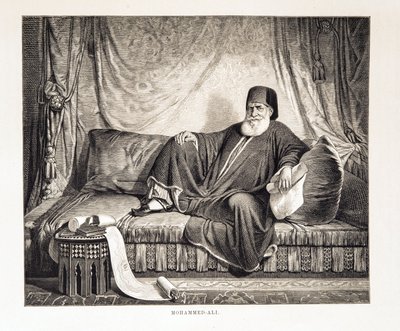 Ritratto di Mehemet Ali (1769-1849) Vice Re d