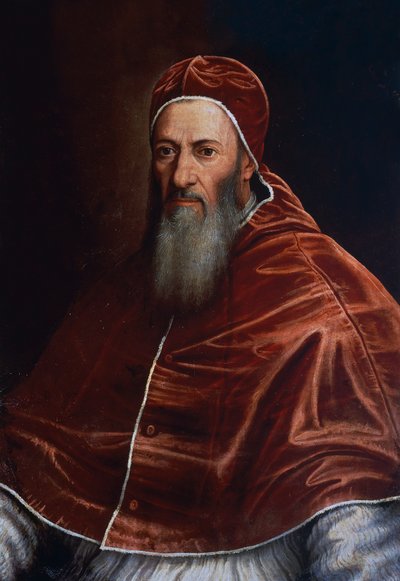 Ritratto di Papa Giulio III, attribuito a Scipione Pulzone da William M. Timlin