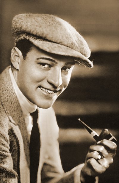 Ritratto di Rudolph Valentino (1895 – 1926) (foto b/n) da Unbekannter Künstler