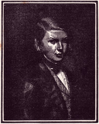 Ritratto di Victor Hugo (incisione) da Unbekannter Künstler