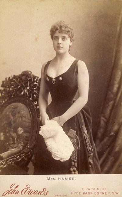 Ritratto di una giovane donna inglese (Mrs. Hamer) da Unbekannter Künstler