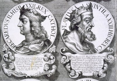 Ritratti di Reccaredo II e Suintila da Unbekannt