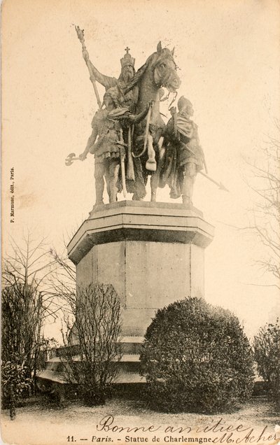 Statua di Carlo Magno, Parigi da William M. Timlin